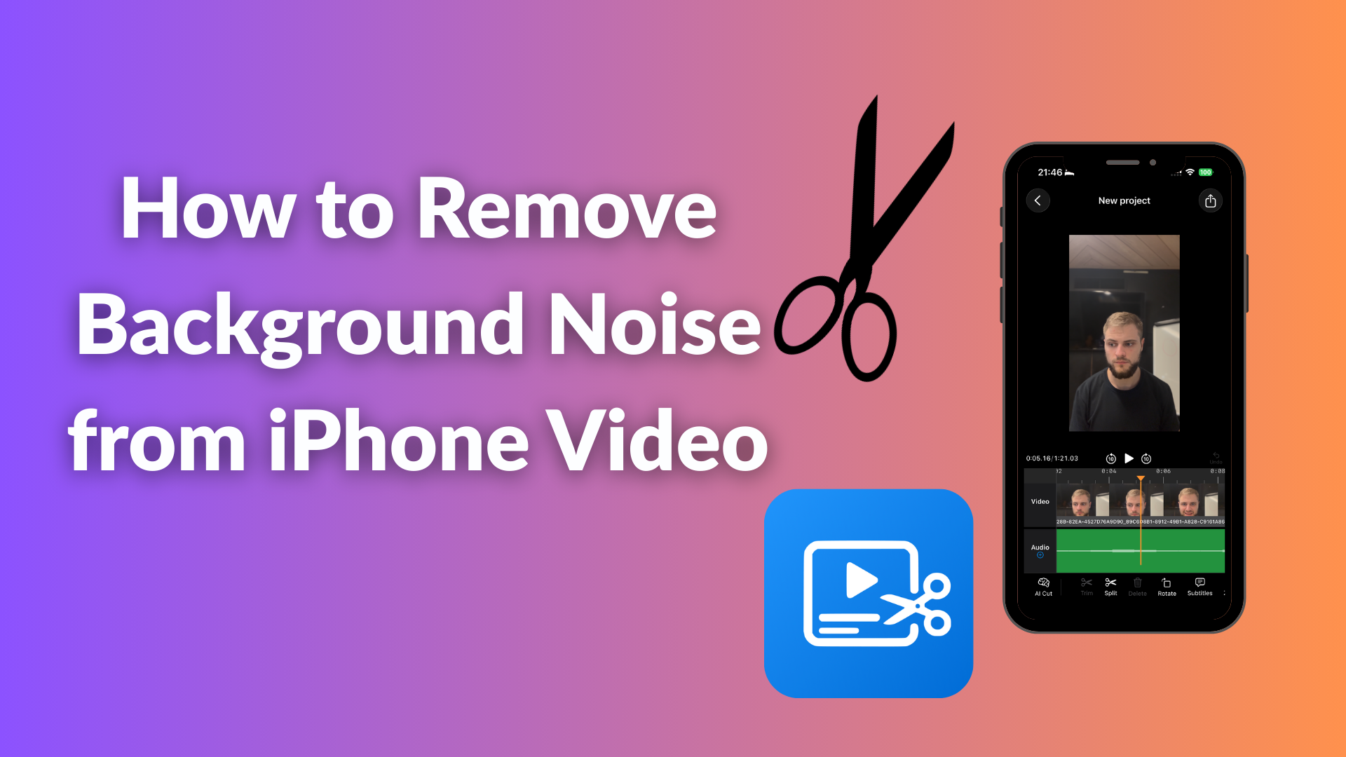 How to Remove Background Noise from iPhone Video