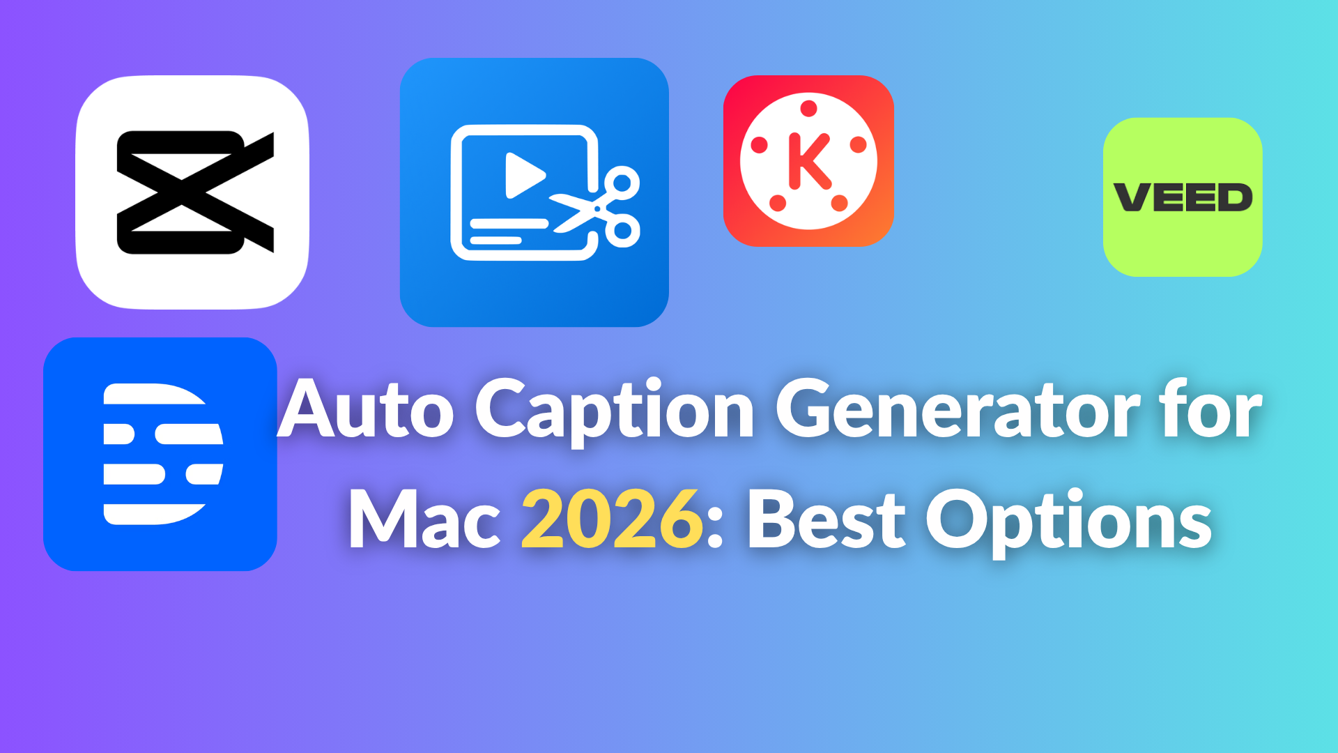 Auto Caption Generator for Mac 2026: Best Options · Blitzcut